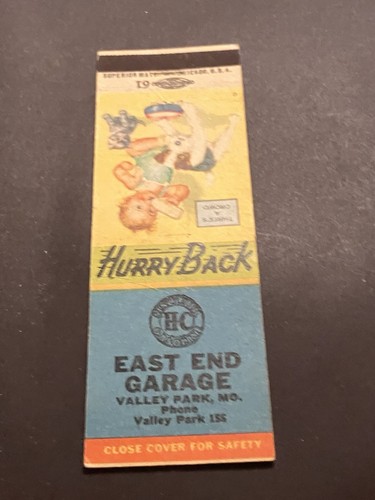 Vintage missouri matchbook - vintage,