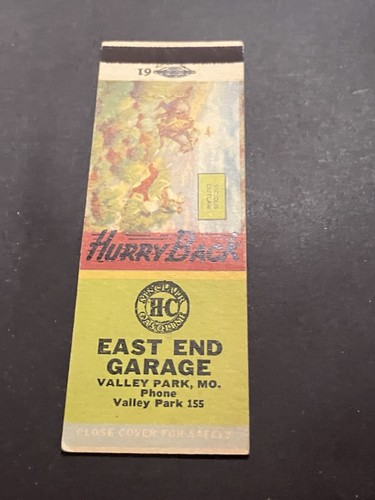 Vintage missouri matchbook - vintage,
